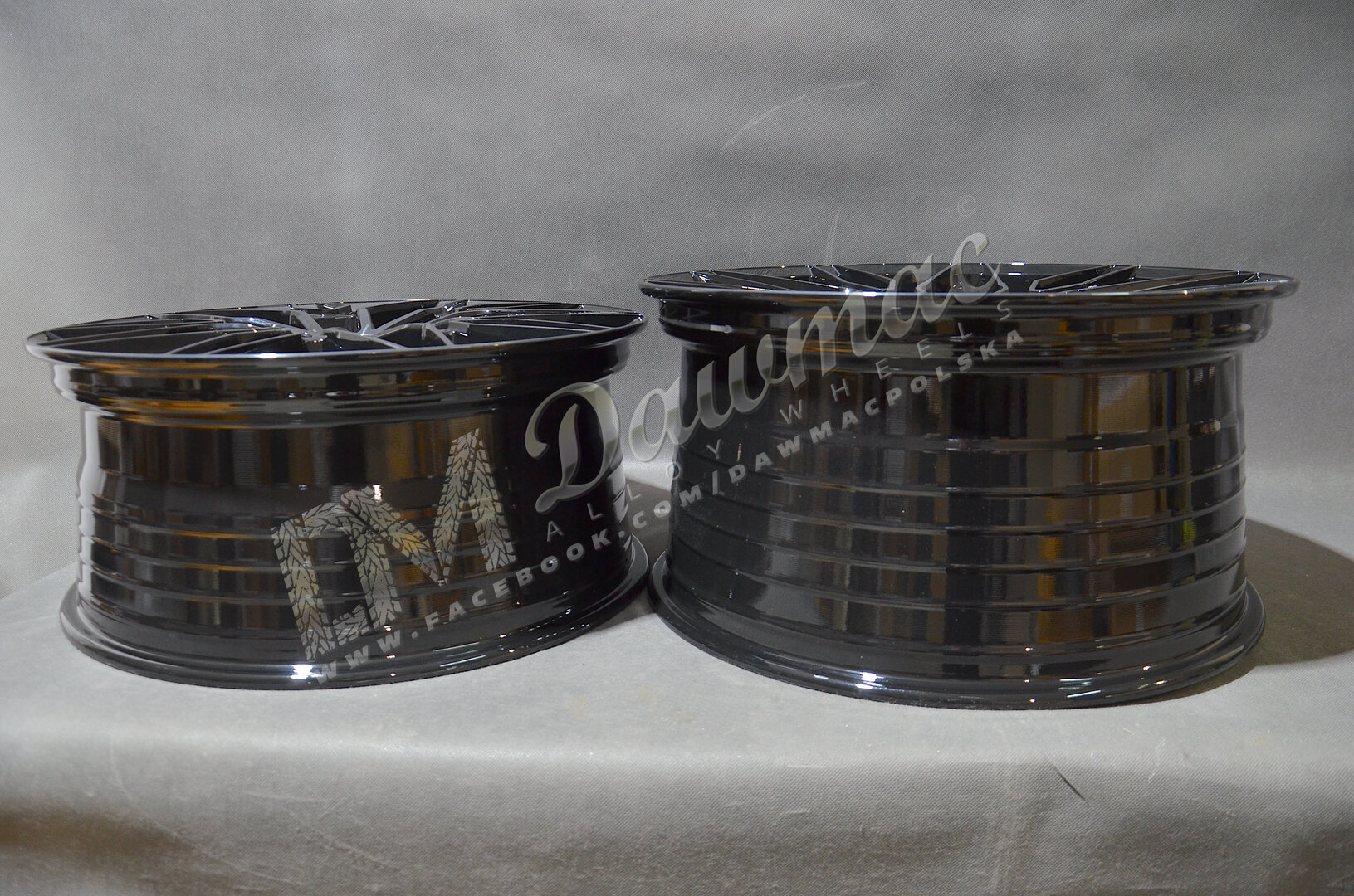 Concaver CVR6 22" 9J ET10-ET52 + 10.5J ET10-ET46 BLANK Double Tinted Black - obrazek 6