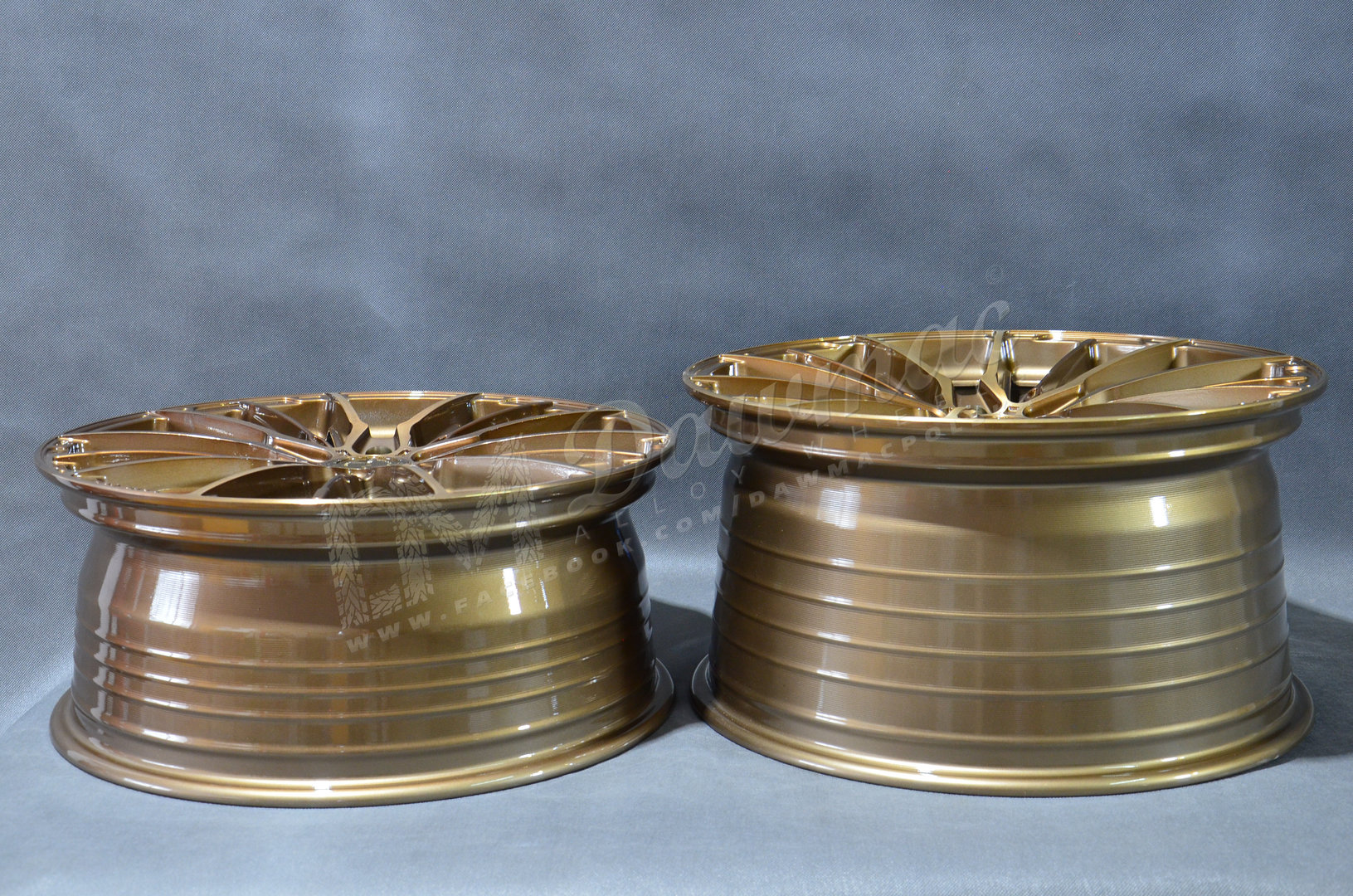 Concaver CVR7 19" 8J ET20-ET40 + 19" 10J ET20-ET51 BLANK Brushed Bronze - obrazek 7