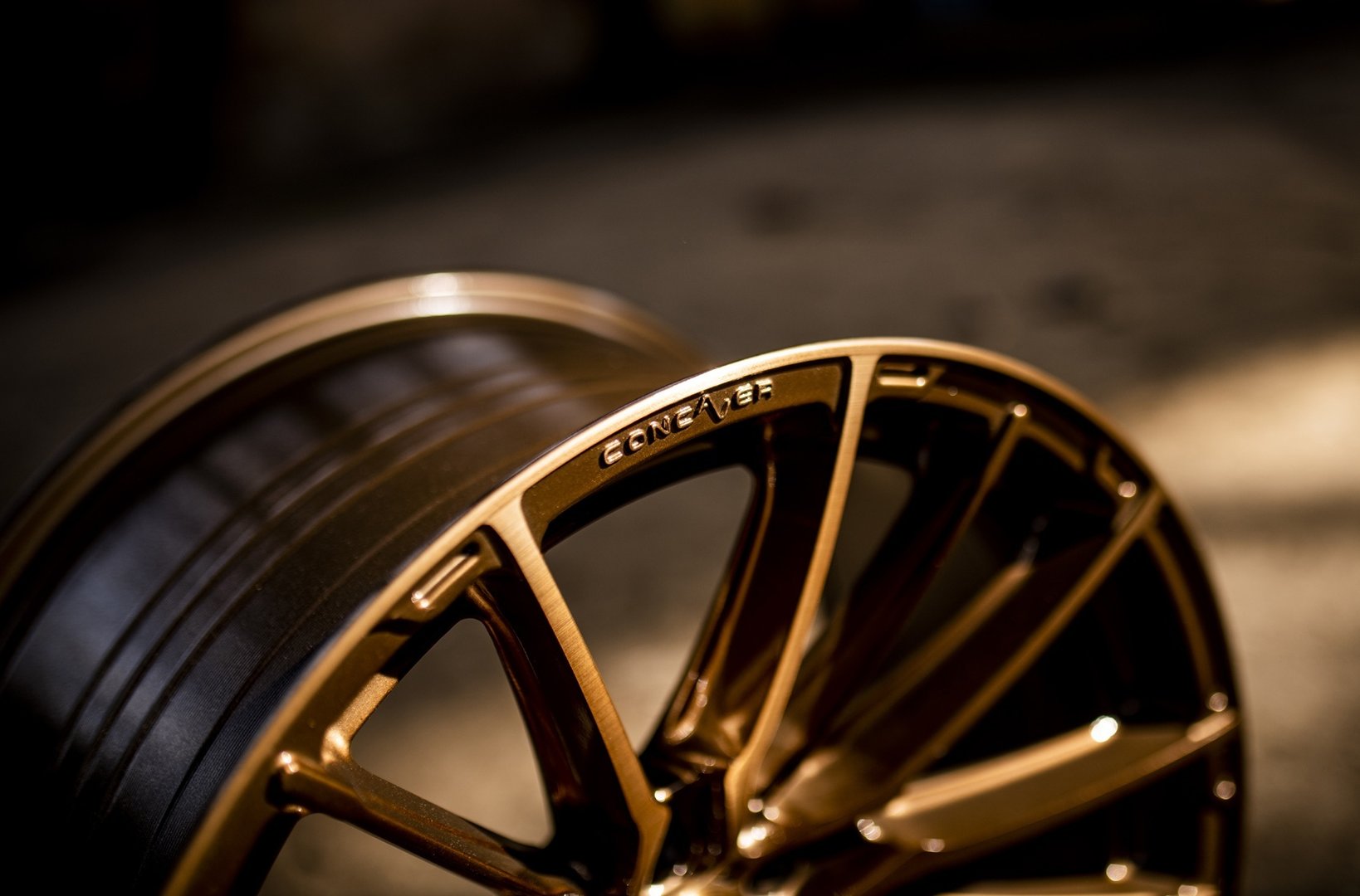 Concaver CVR7 20" 8.5J ET20-ET45 BLANK Brushed Bronze - obrazek 4