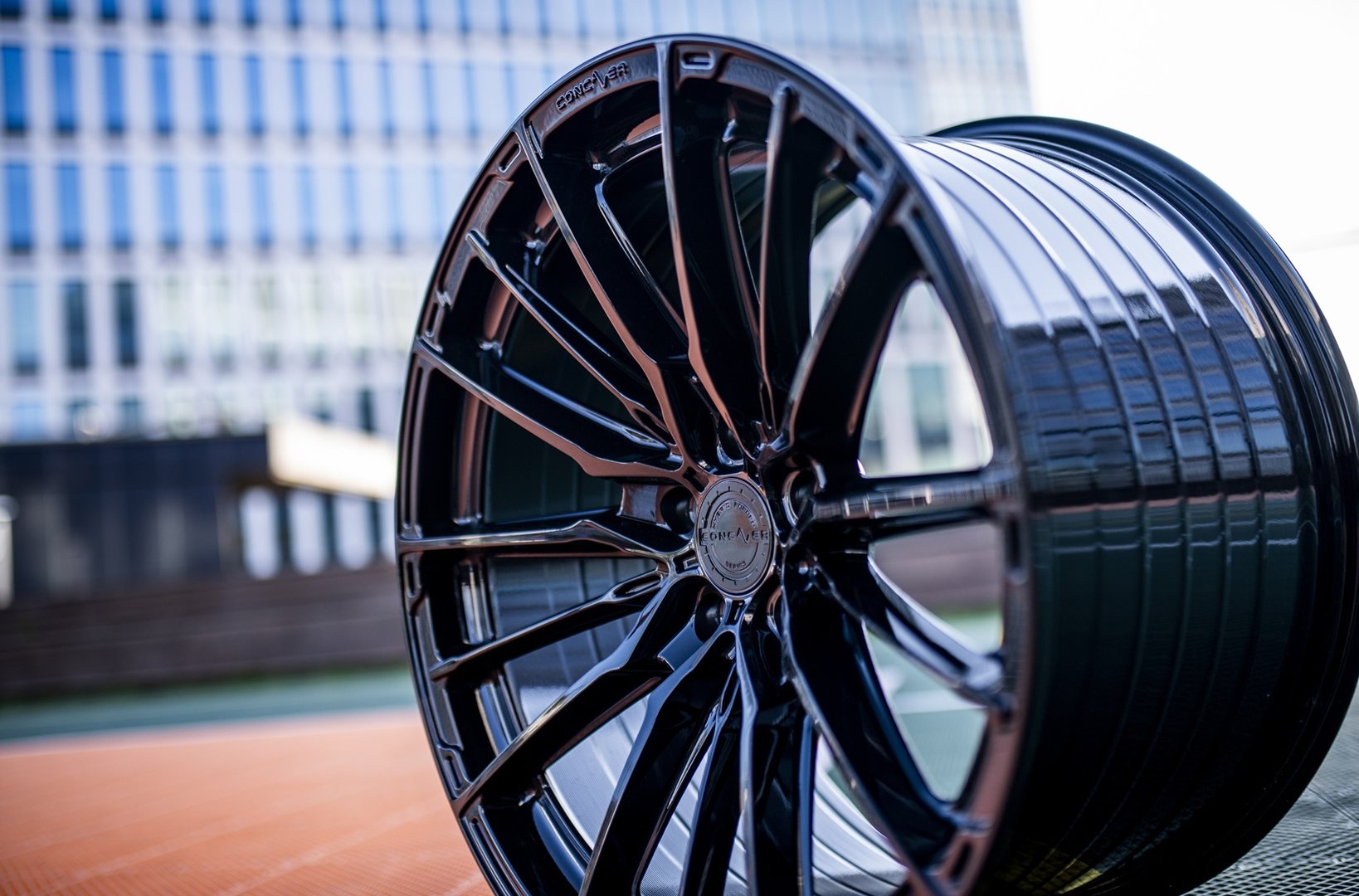 Concaver CVR7 21" 9.5J ET14-ET61 BLANK Platinum Black - obrazek 5