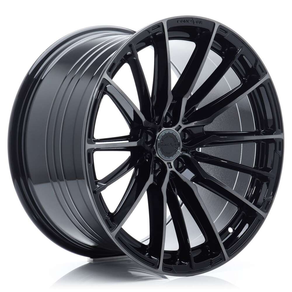 Concaver CVR7 22" 9.5J ET25 5x112 BLANK Double Tinted Black