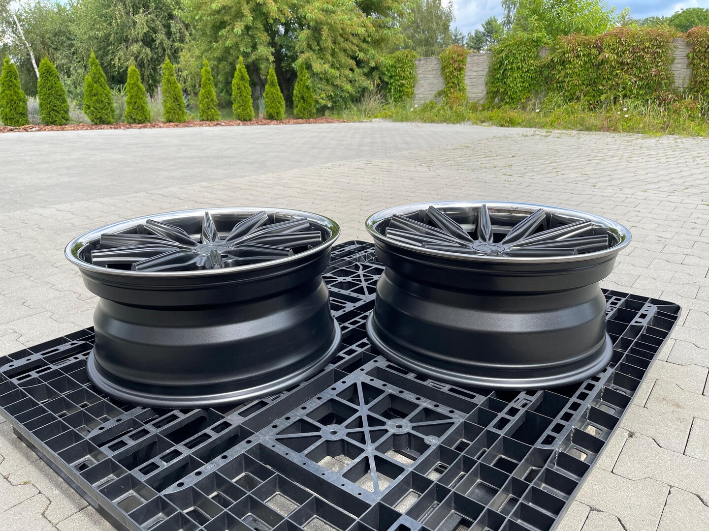 Concaver CVR8 19" 8.5J ET20-48 + 10J ET15-44 BLANK Carbon Graphite - obrazek 4