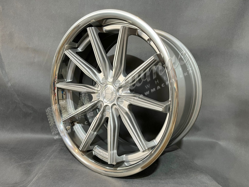 Concaver CVR8 20" 10J ET10-47 BLANK Brushed Titanium - obrazek 4