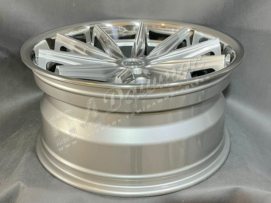 Concaver CVR8 20" 10J ET10-47 BLANK Brushed Titanium - obrazek 5