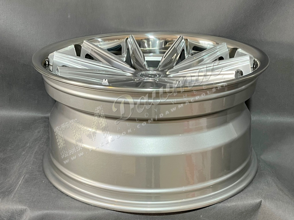 Concaver CVR8 20" 10J ET10-47 BLANK Brushed Titanium - obrazek 6