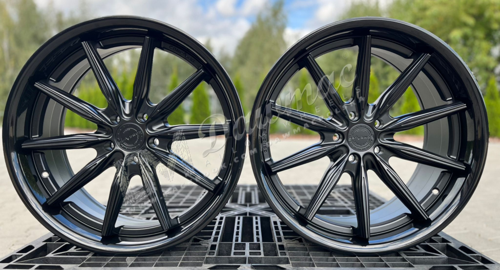 Concaver CVR8 20" 10J ET10-47 BLANK Matt Black - obrazek 2