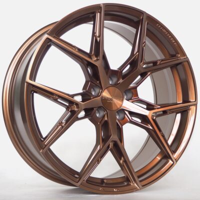 Forzza Gravity 21" 10.5J ET40 5x112 Bronze Brushed + Bronze Clear Coat