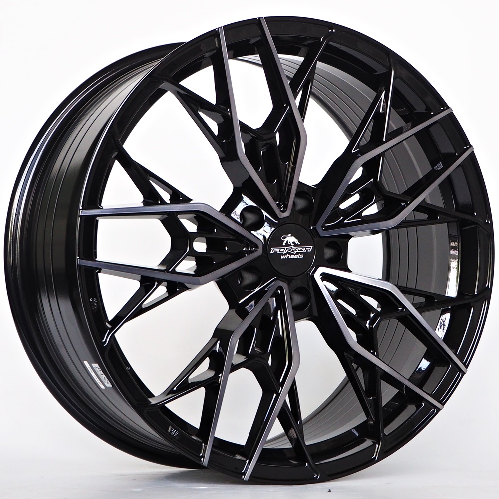Forzza Spectrum 19" 9.5J ET38 5x120 BFM + Black Clear Coat