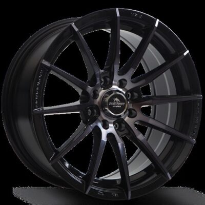 Forzza Atom 15" 7J ET25 4x100/108 Black Magic Machined