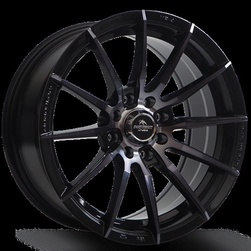 Forzza Atom 15" 7J ET25 4x100/108 Black Magic Machined