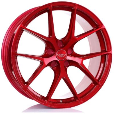 JUDD T325 20" 9J ET20-45 + 10J ET20-ET45 5x100-5x130 Candy Red