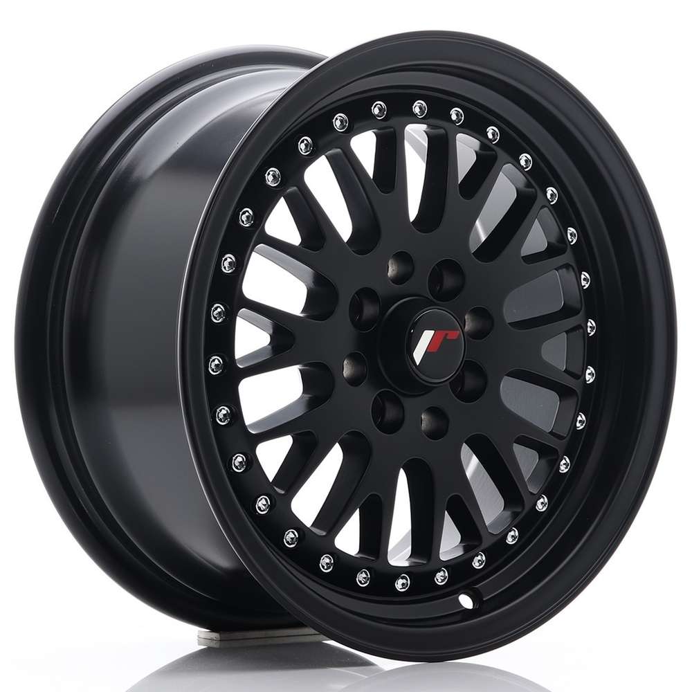 Japan Racing JR10 15" 7J ET30 4x100/4x108 Matt Black