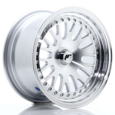 Japan Racing JR10 16" 7J ET30 4x100/4x108 Machined Silver