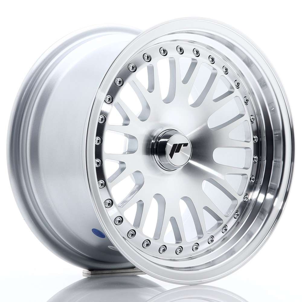 Japan Racing JR10 16" 7J ET30 4x100/4x108 Machined Silver