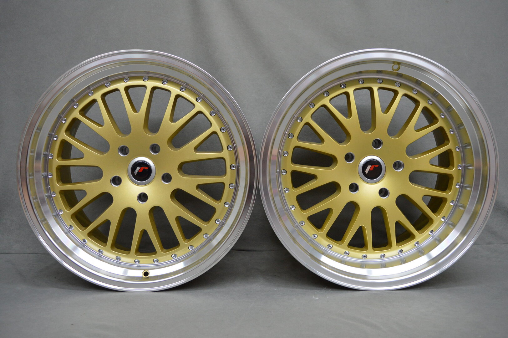 Japan Racing JR10 19" 8,5J ET20-ET35 + 9,5J ET20-ET35 BLANK Gold - obrazek 2