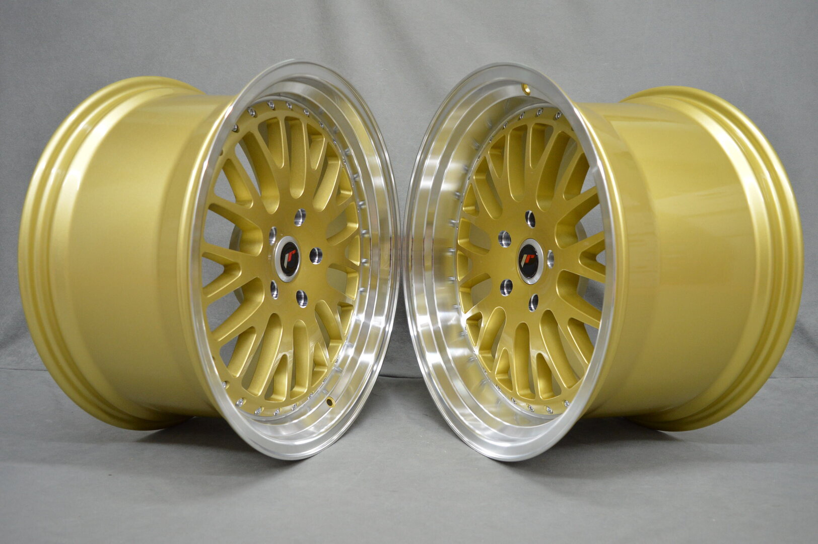 Japan Racing JR10 19" 8,5J ET20-ET35 + 9,5J ET20-ET35 BLANK Gold - obrazek 3