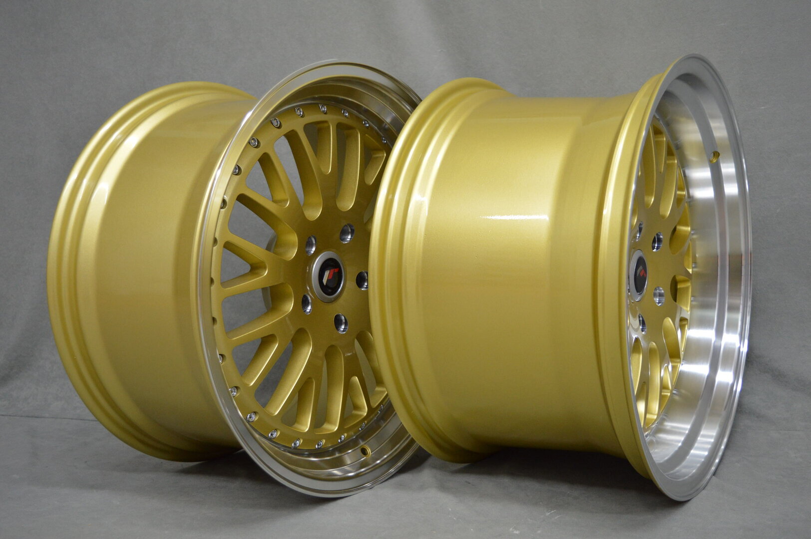 Japan Racing JR10 19" 8,5J ET20-ET35 + 9,5J ET20-ET35 BLANK Gold - obrazek 4