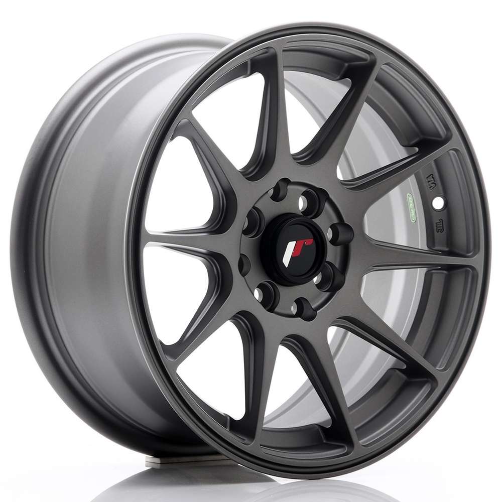 Japan Racing JR11 15" 7J ET30 4x100/4x114,3 Matt Gun Metal