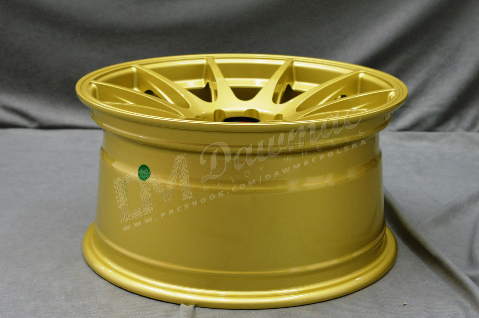 Japan Racing JR11 15" 7J ET30 + 8J ET25 4x100/4x108 Gold - obrazek 7