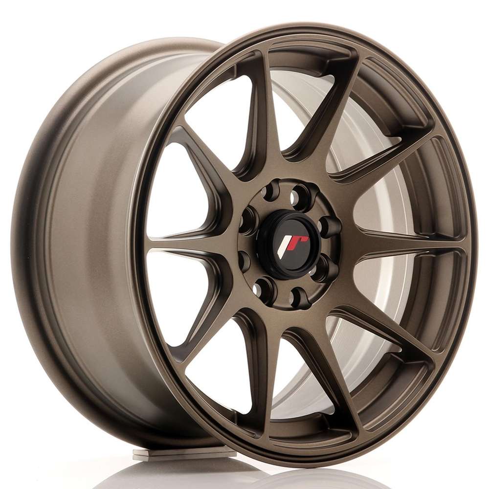 Japan Racing JR11 15" 7J ET30 + 8J ET25 4x100/4x114,3 Matt Bronze
