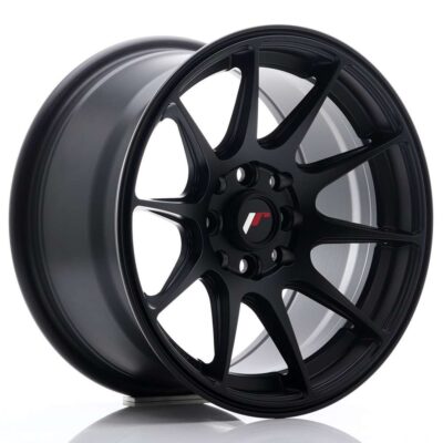 Japan Racing JR11 15" 8J ET25 4x100/4x108 Flat Black