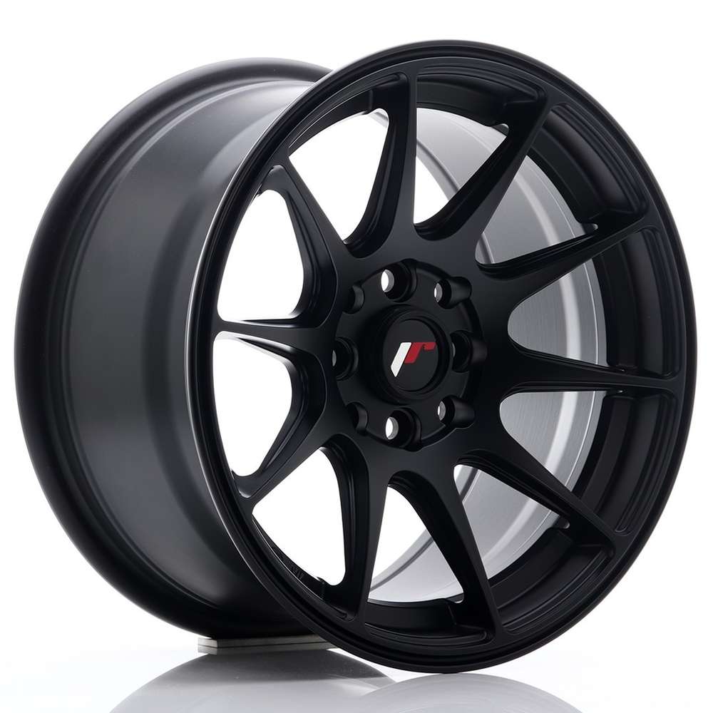 Japan Racing JR11 15" 8J ET25 4x100/4x108 Flat Black