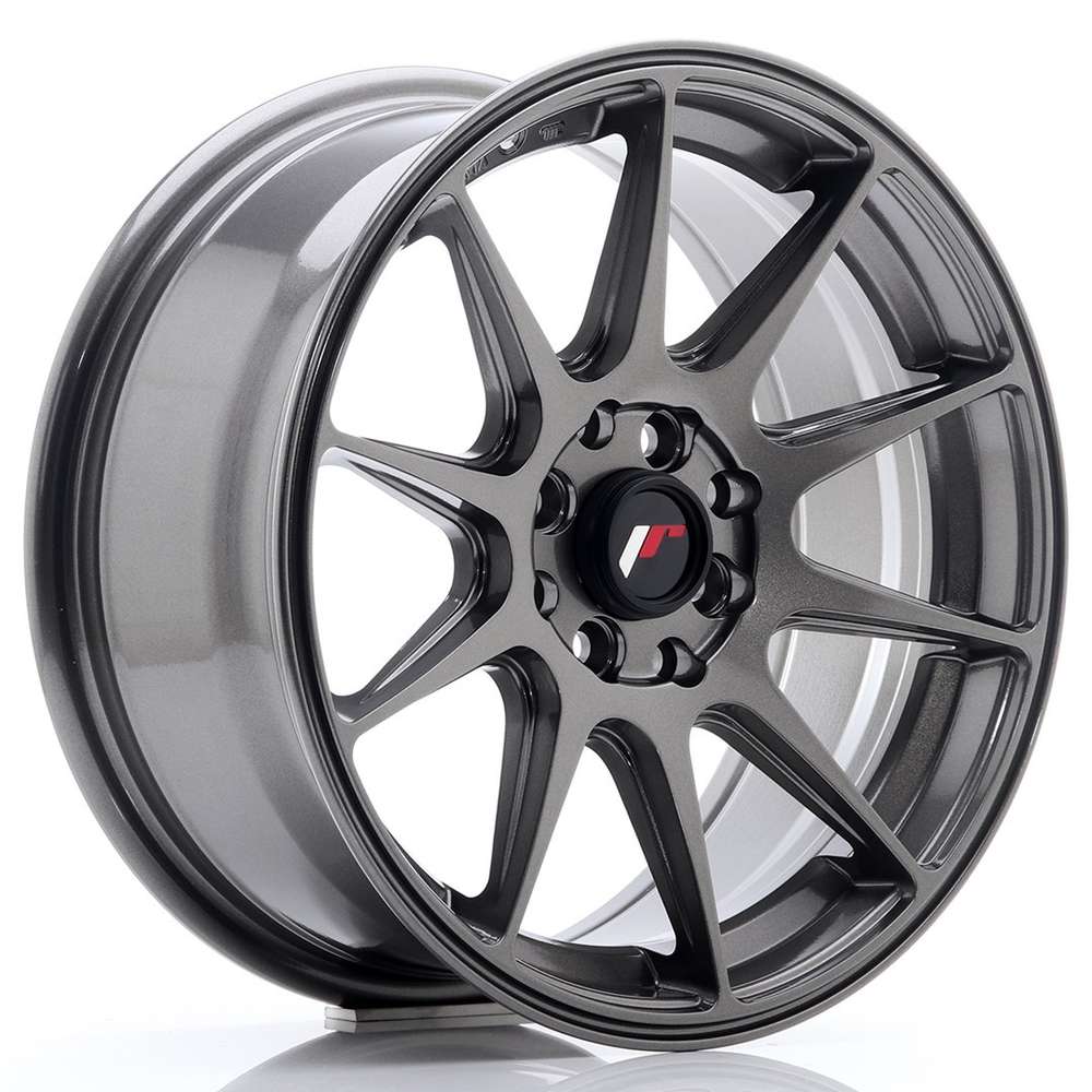 Japan Racing JR11 16" 7J ET25 4x100/4x108 Hyper Gray