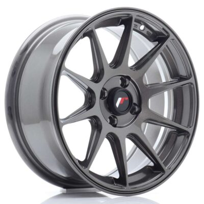 Japan Racing JR11 16" 7J ET25 4x100 Hyper Gray