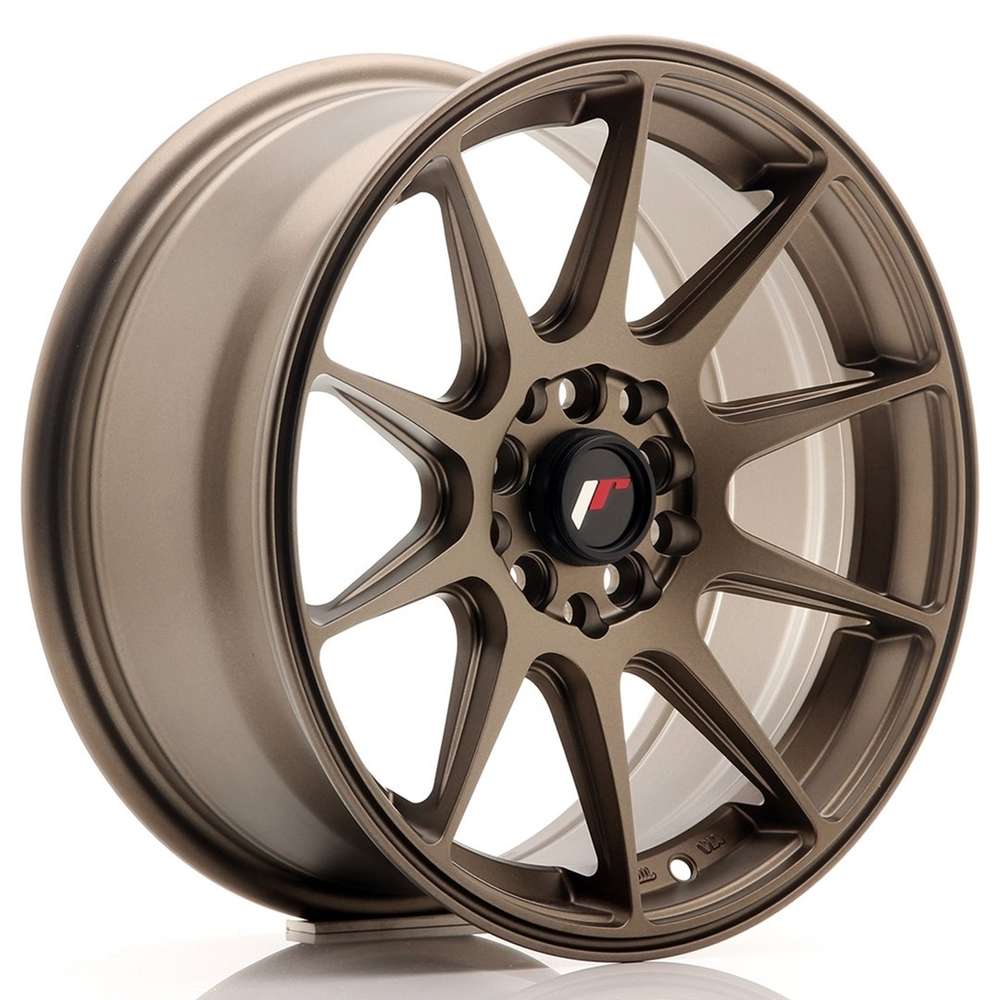 Japan Racing JR11 16" 7J ET25 + 8J ET25 4x100/4x108 Matt Bronze