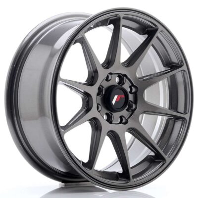 Japan Racing JR11 16" 7J ET30 + 8J ET25 4x100/4x114,3 Hyper Gray