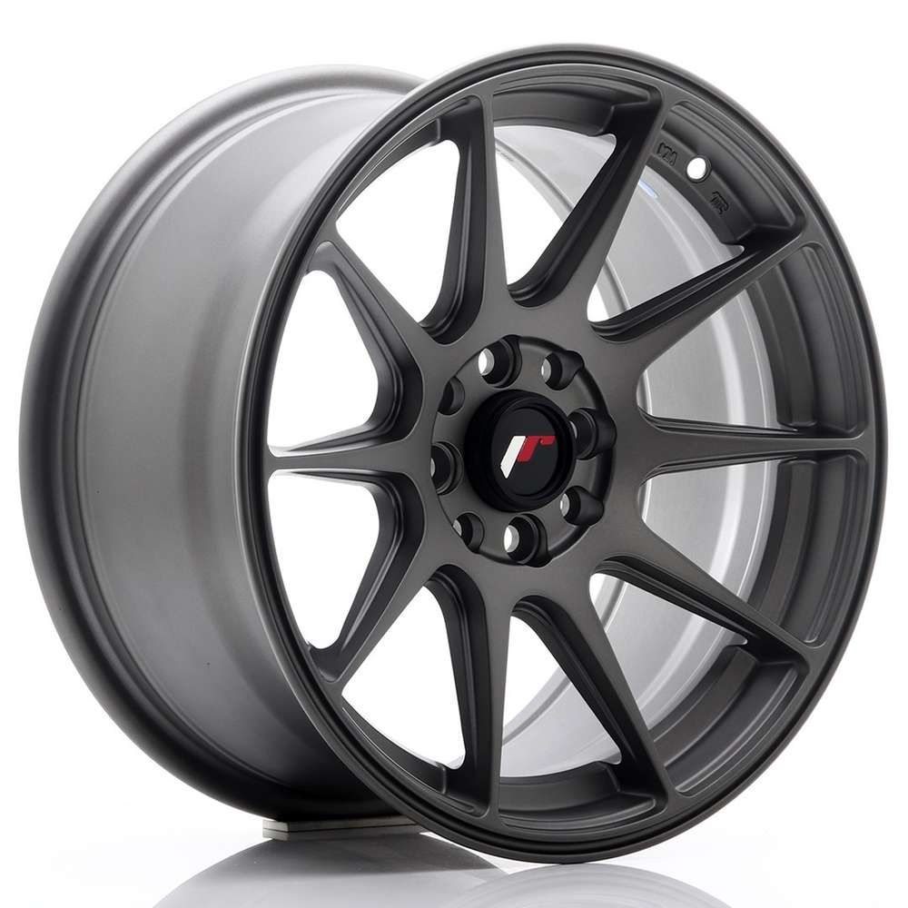 Japan Racing JR11 16" 8J ET25 4x100/4x114,3 Matt Gun Metal