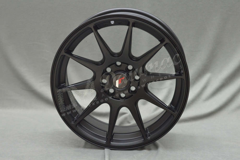 Japan Racing JR11 17" 7,25J ET25 4x100/4x108 Matt Black