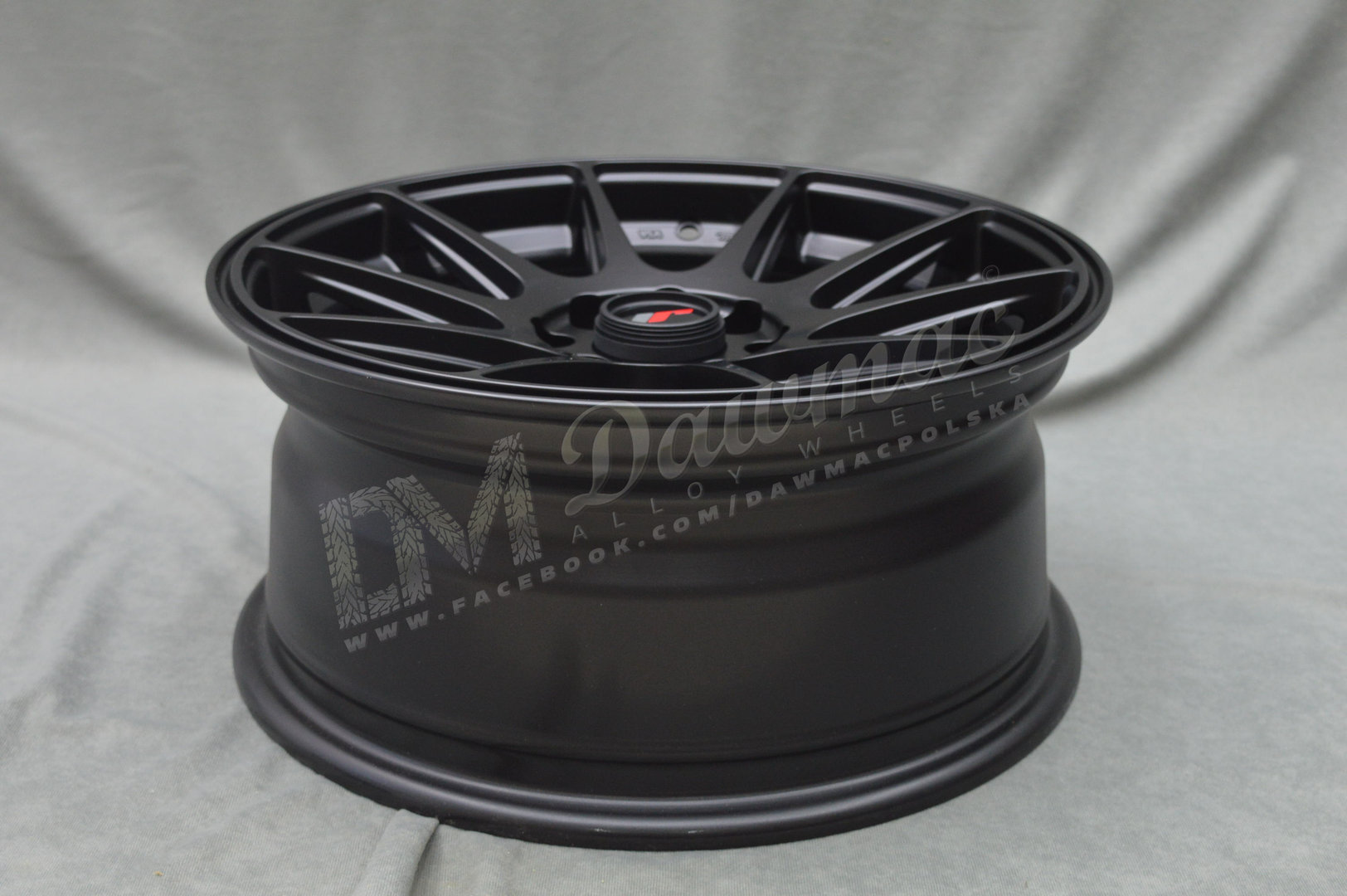 Japan Racing JR11 17" 7,25J ET25 4x100/4x108 Matt Black - obrazek 6