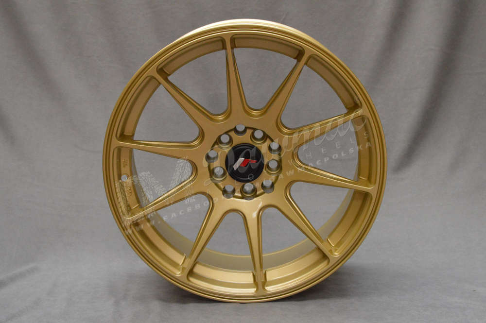 Japan Racing JR11 17" 7,25J ET35-ET40 + 8,25J ET35 BLANK Gold