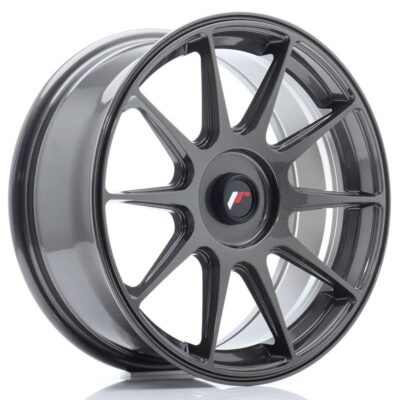 Japan Racing JR11 17" 7,25J ET35-ET40 + 8,25J ET35 BLANK Hyper Gray