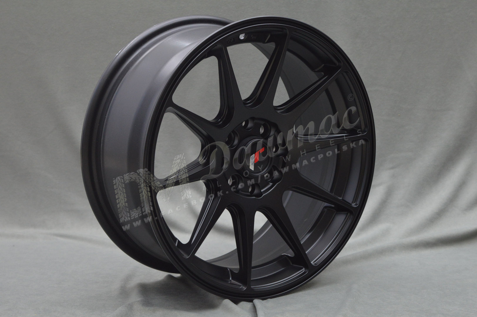 Japan Racing JR11 17" 7,25J ET35-ET40 BLANK Matt Black - obrazek 4