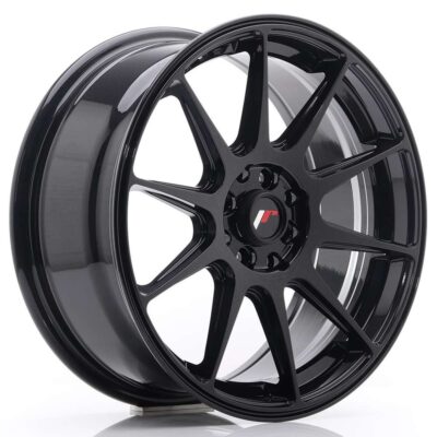 Japan Racing JR11 17" 7,25J ET35 4x98/4x108 Glossy Black