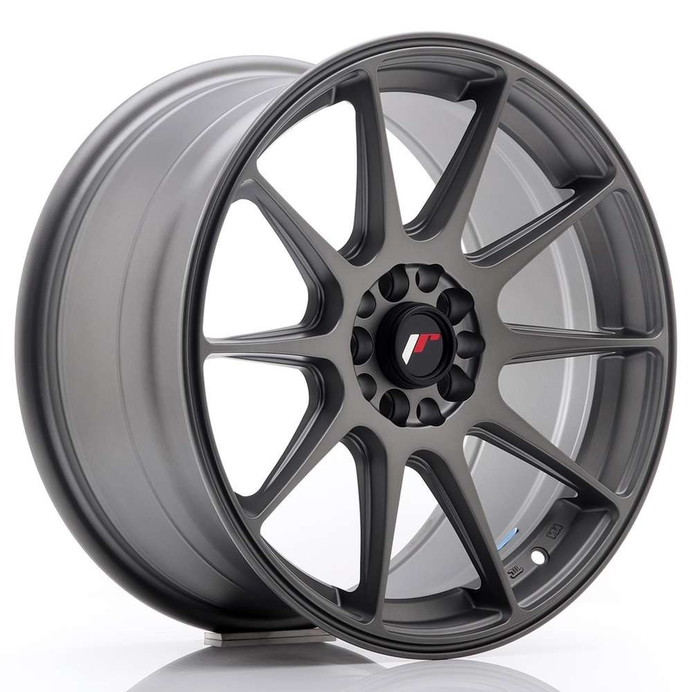 Japan Racing JR11 17" 8,25J ET25 4x100/4x108 Matt Gun Metal