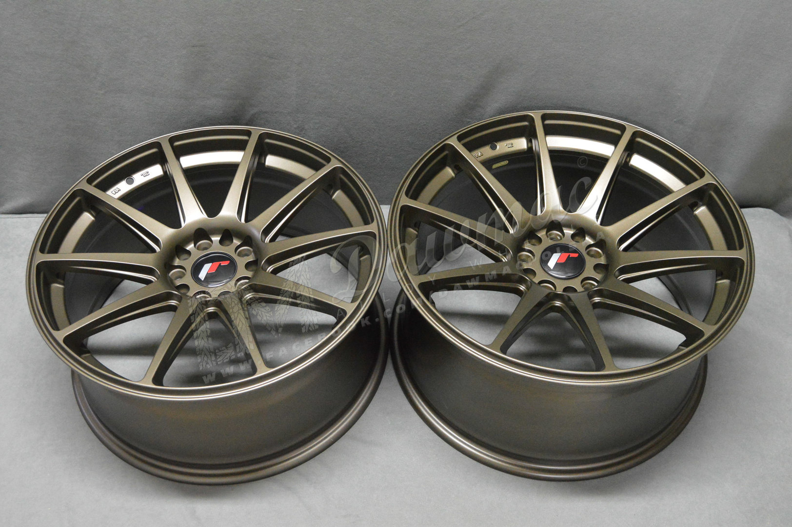 Japan Racing JR11 17" 8,25J ET35 5x100/5x108 Matt Bronze - obrazek 6