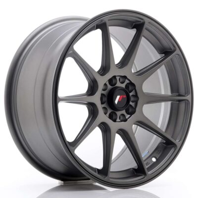 Japan Racing JR11 17" 8,25J ET35 5x100/5x108 Matt Gun Metal