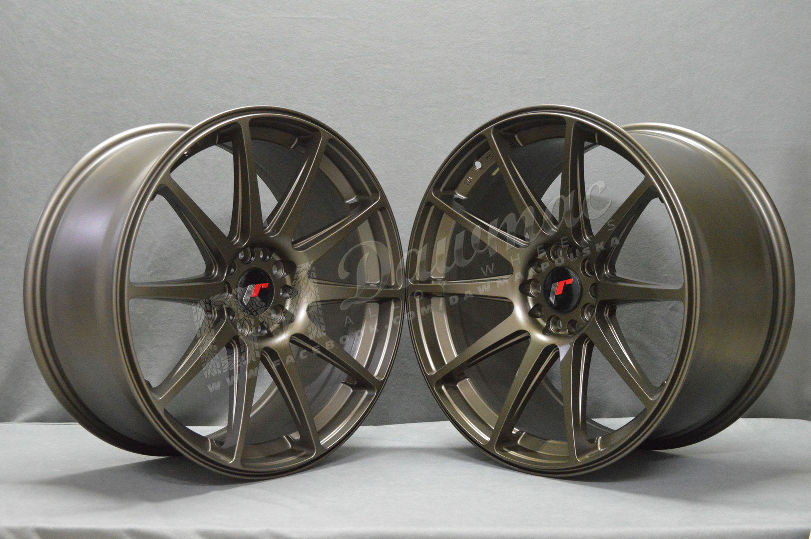Japan Racing JR11 17" 8,25J ET35 5x100/5x114,3 Matt Bronze - obrazek 3
