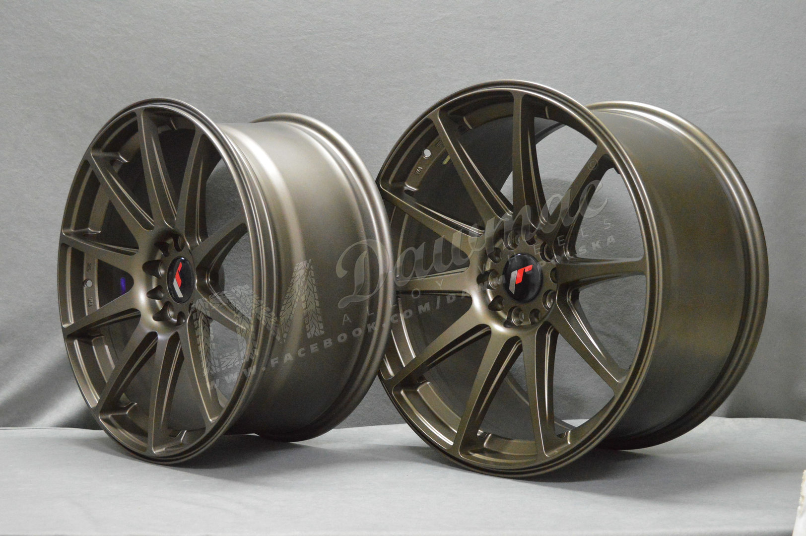Japan Racing JR11 17" 8,25J ET35 5x100/5x114,3 Matt Bronze - obrazek 5