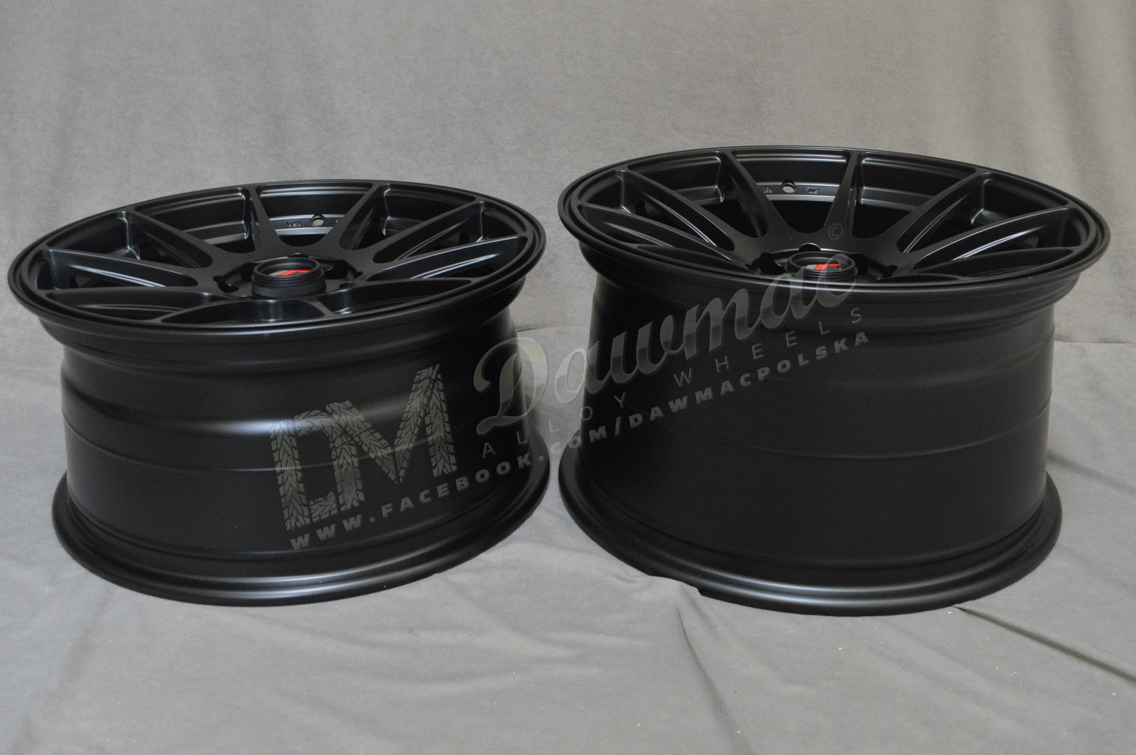 Japan Racing JR11 17" 8,25J ET35 5x112/5x114,3 Matt Black - obrazek 7