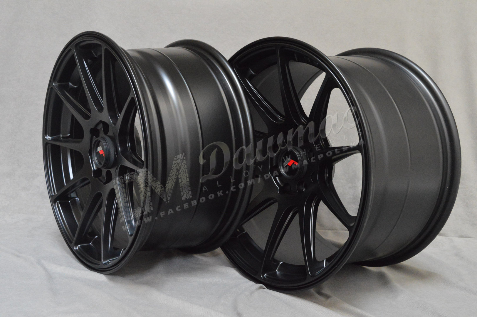 Japan Racing JR11 17" 9J ET25 4x100/4x108 Matt Black - obrazek 4