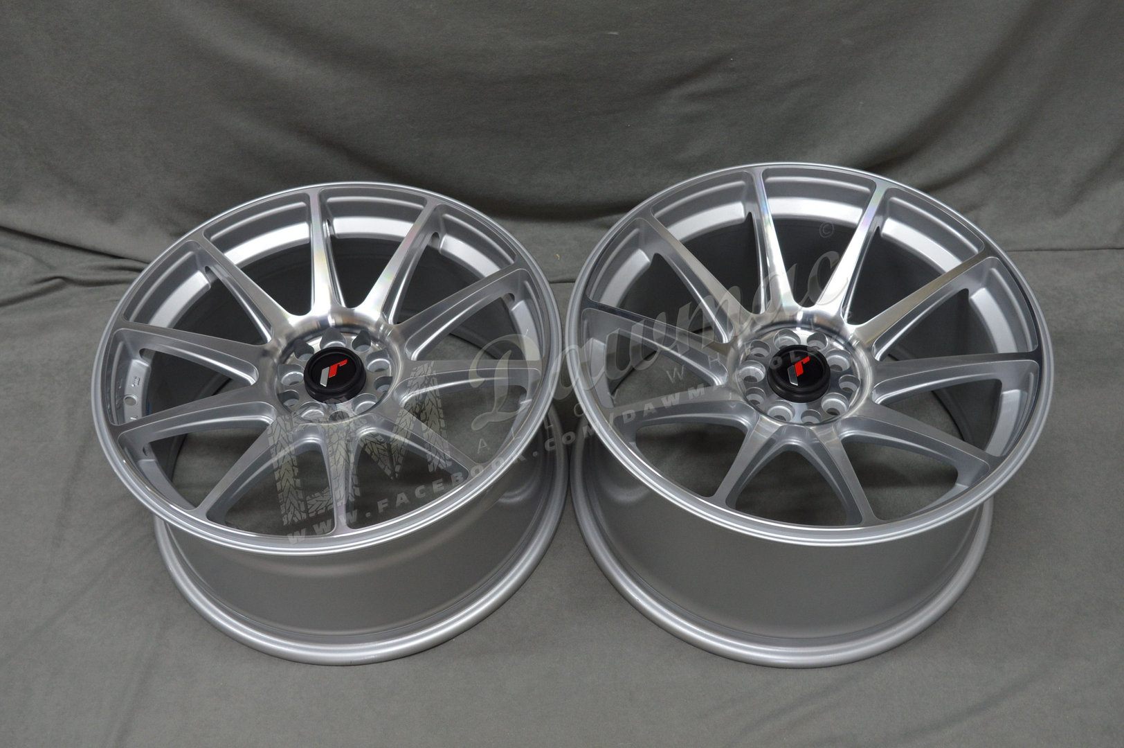 Japan Racing JR11 18" 7,5J ET40 5x112/5x114,3 Silver Machined - obrazek 6