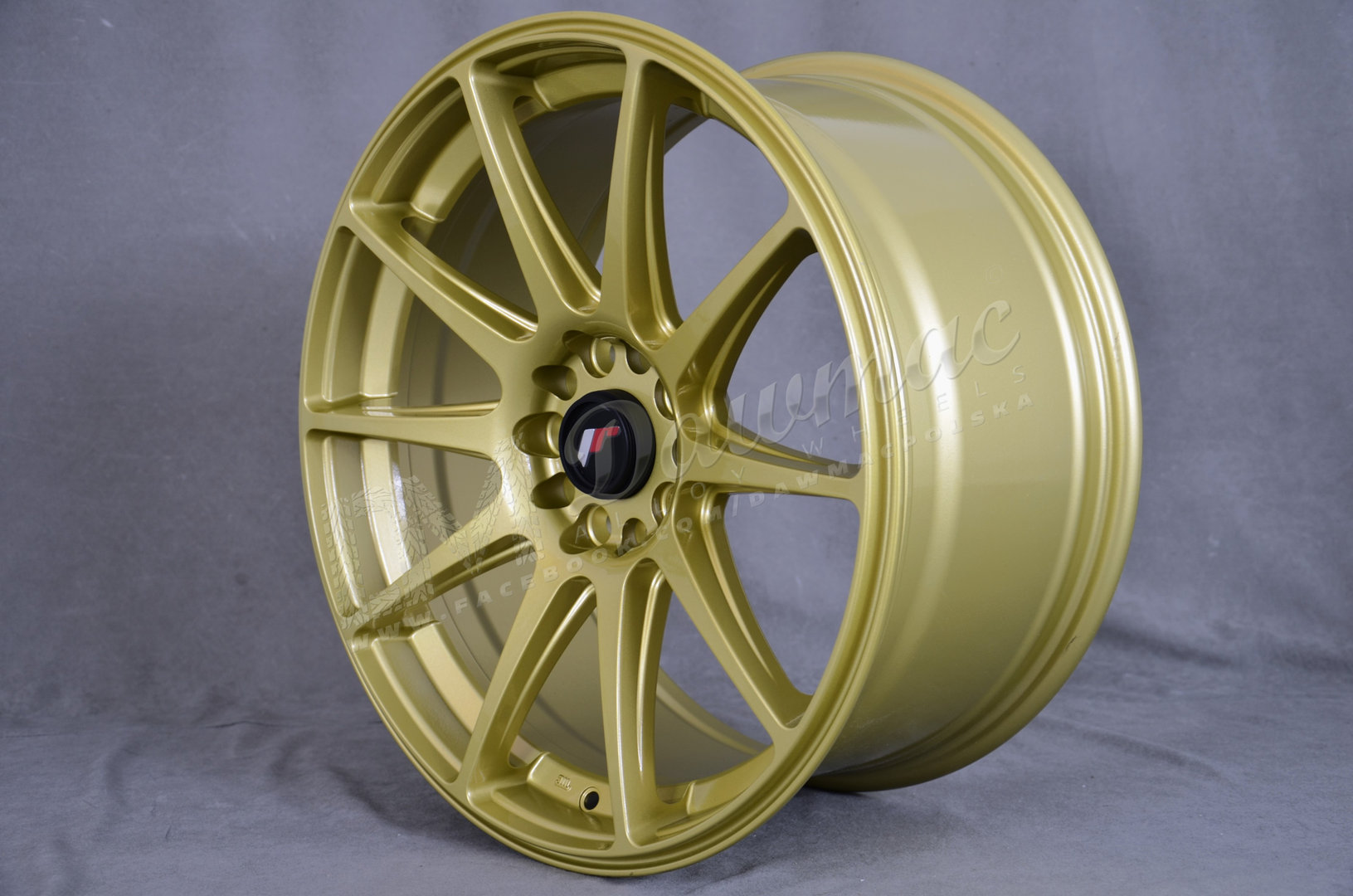 Japan Racing JR11 18" 8,5J ET35-ET40 BLANK Gold - obrazek 3