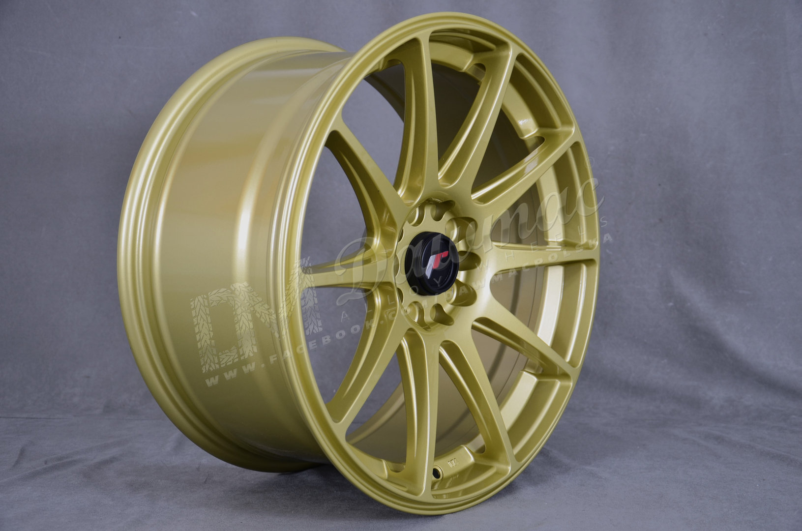 Japan Racing JR11 18" 8,5J ET35 5x100/5x108 Gold - obrazek 4