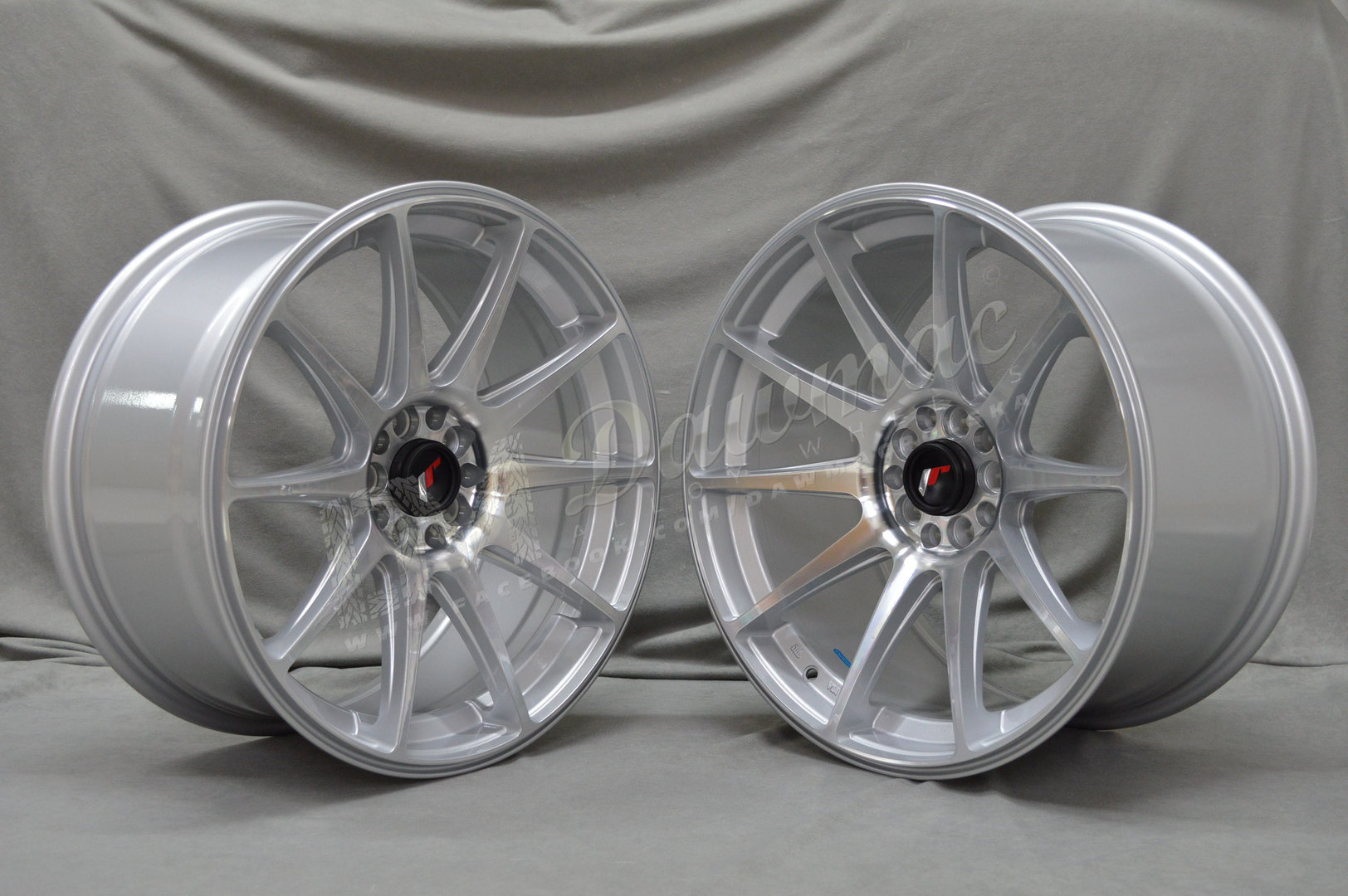 Japan Racing JR11 18" 8,5J ET40 5x112/5x114,3 Silver Machined - obrazek 3