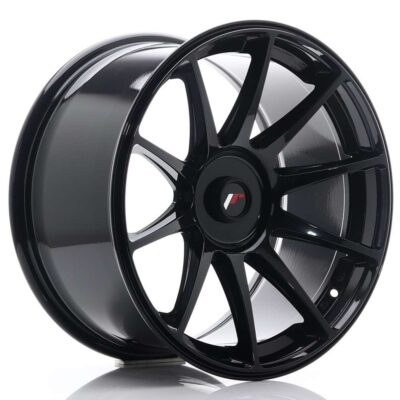 Japan Racing JR11 18" 9,5J ET20-ET30 BLANK Glossy Black