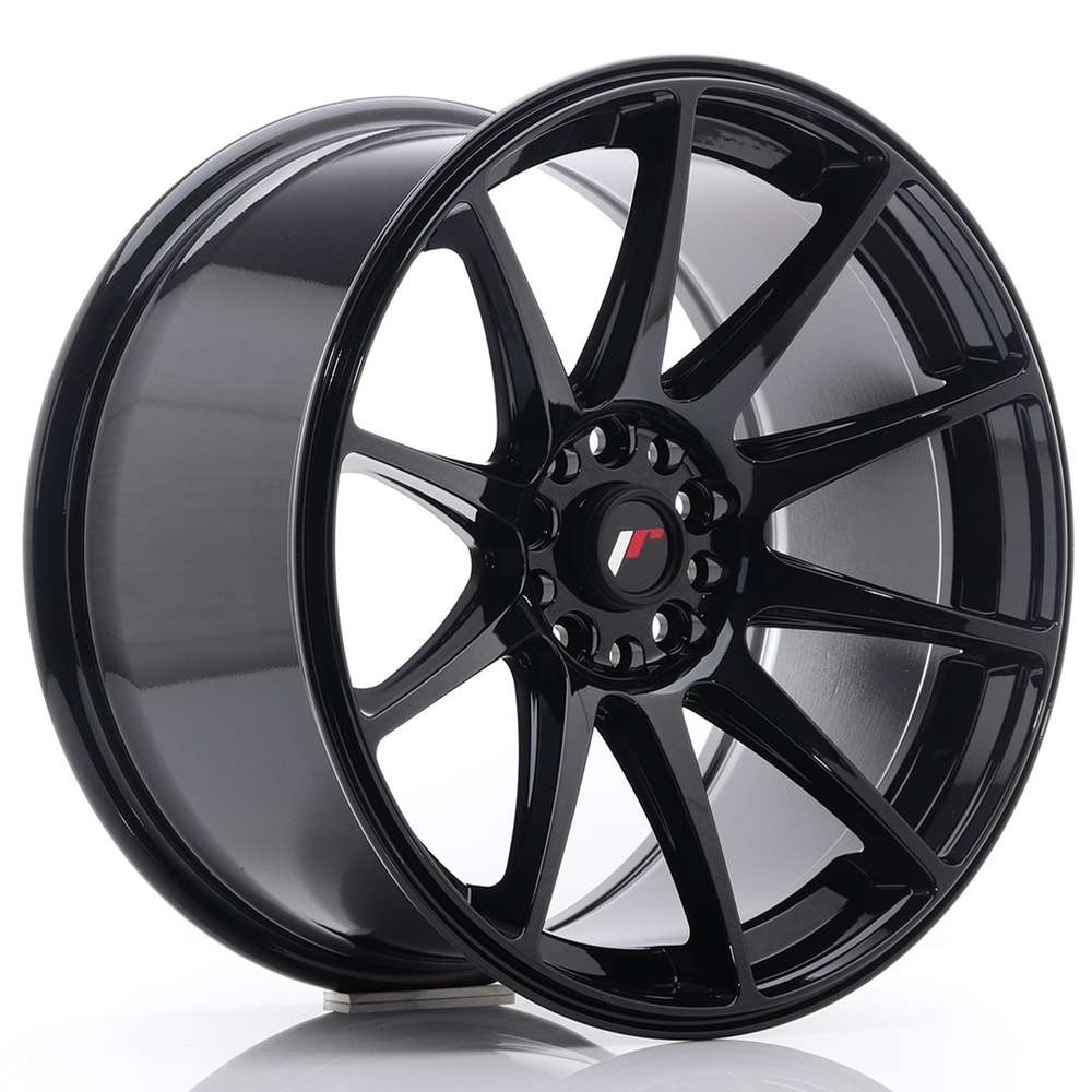 Japan Racing JR11 18" 9,5J ET30 5x100/5x108 Glossy Black